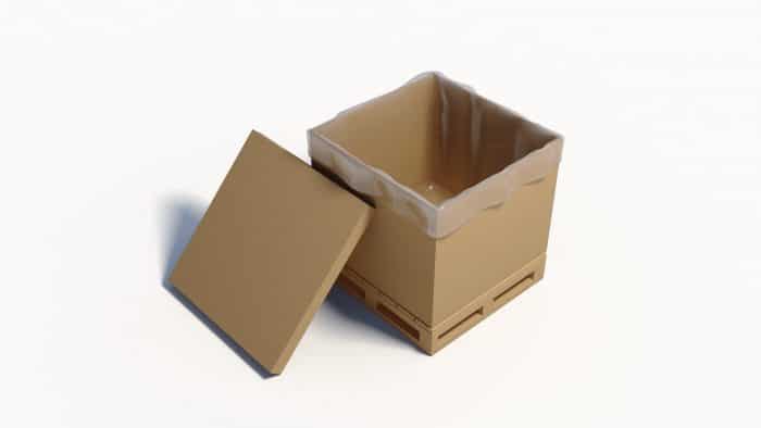 Square shaped box or IBC polythene liners