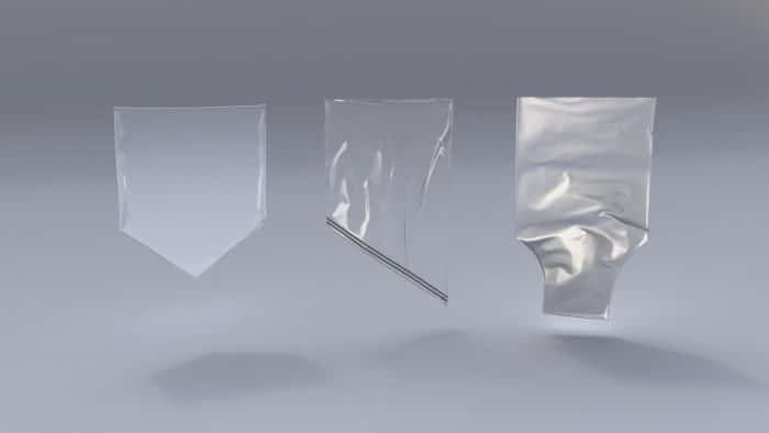 Custom shaped polythene bags large or small