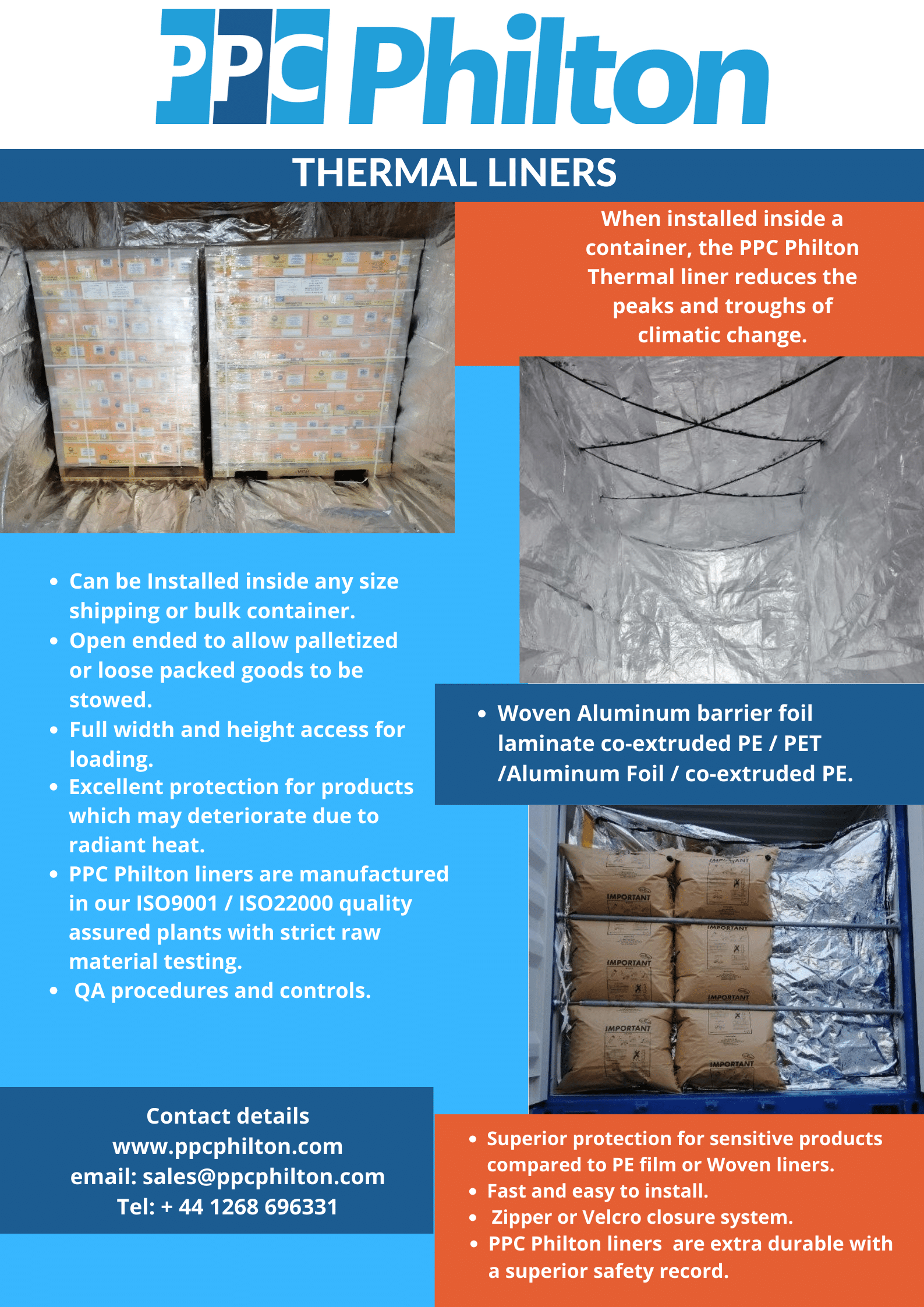 PPC Philton’s Thermal Liners Philton